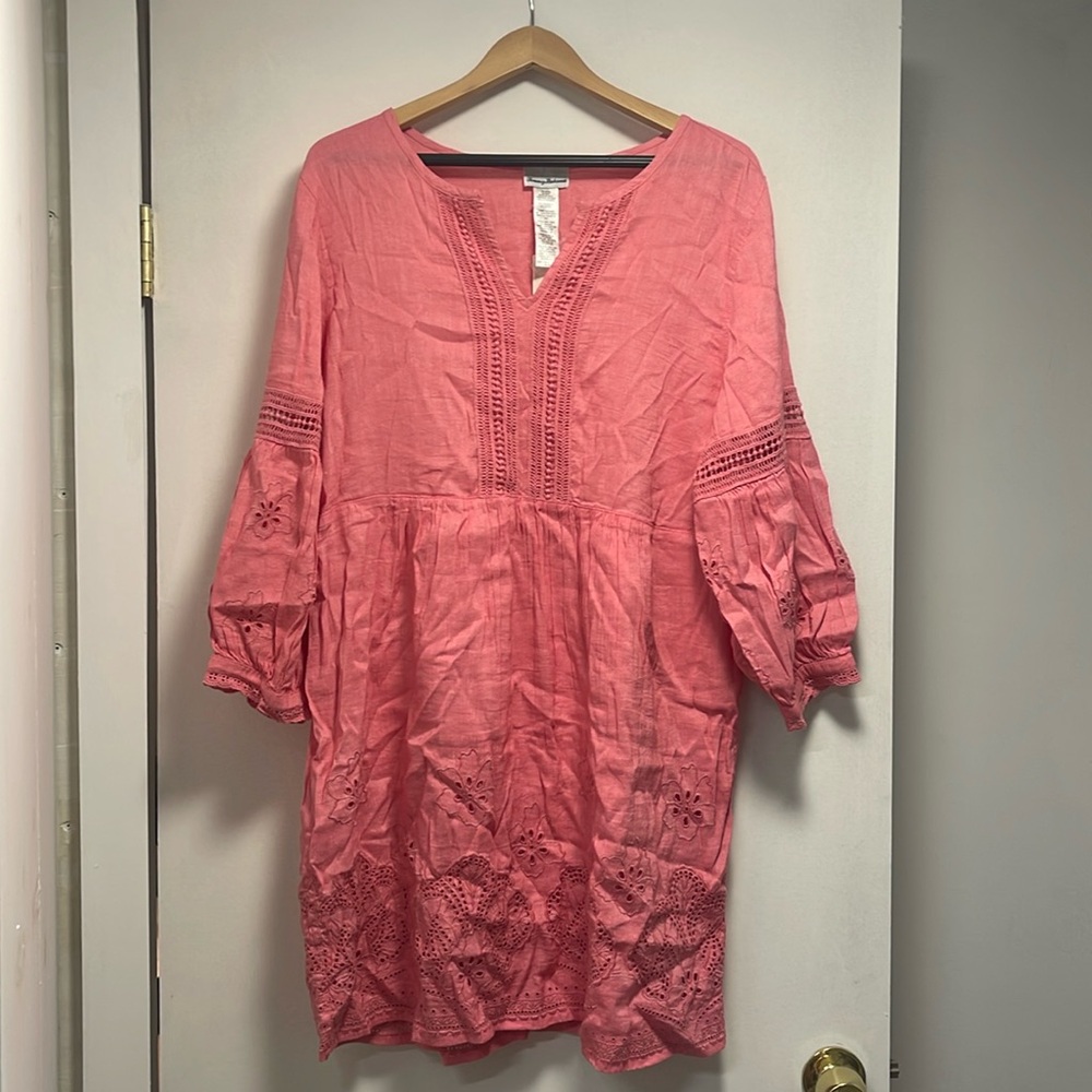 Tommy bahama ST. LUCIA coral dress